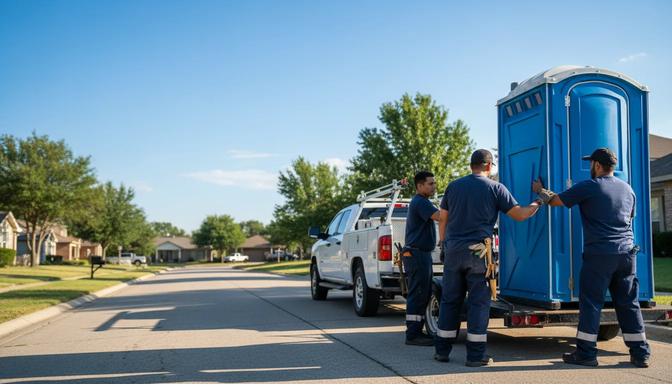 Portable Toilet Rental in Heflin, LA near me